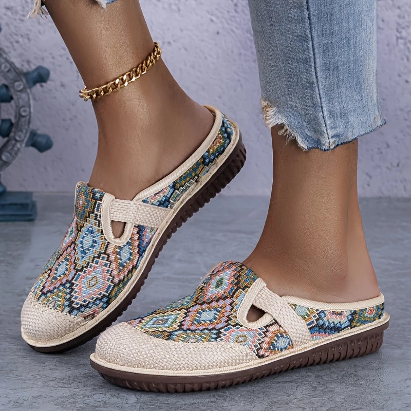Catherice - Zapatos planos estilo bohemio para mujer