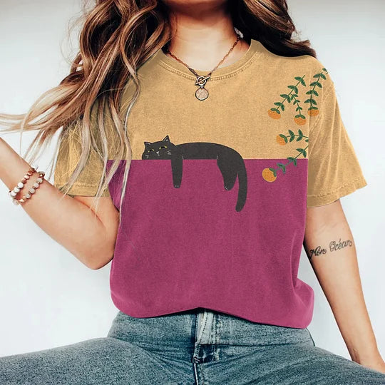Vespera – Elegante camiseta bicolor