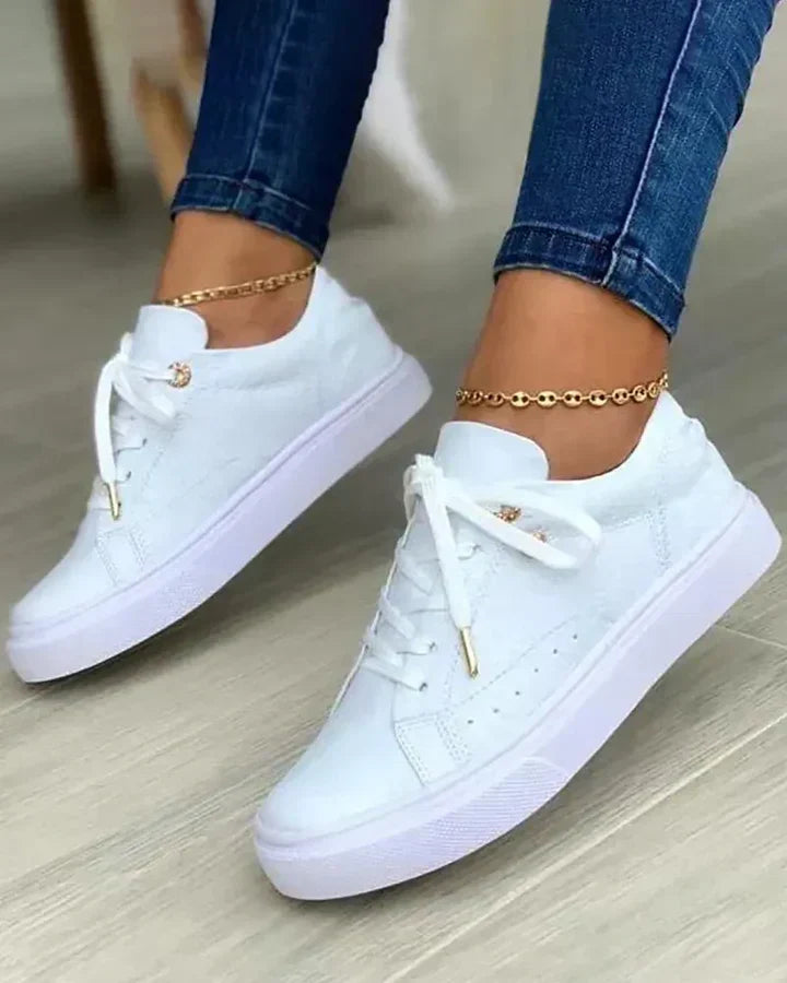 Renata - Zapatillas de plataforma gruesas para mujer
