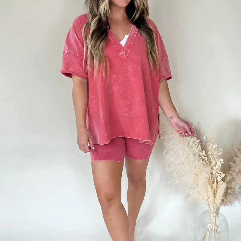 Polly - Conjuntos de dos piezas de moda sueltos para mujer