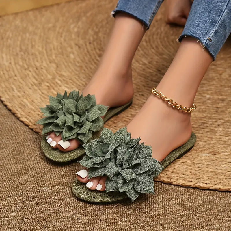 Ellen - Sandalias planas para mujer