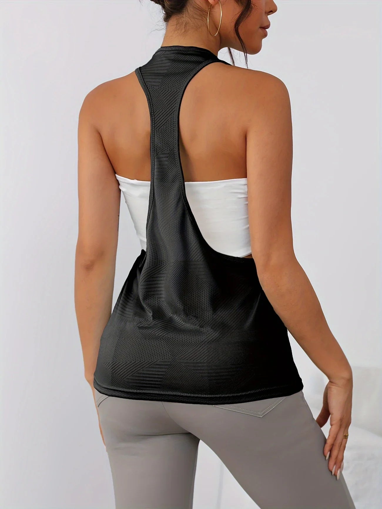 Chana - Top deportivo sin mangas para mujer