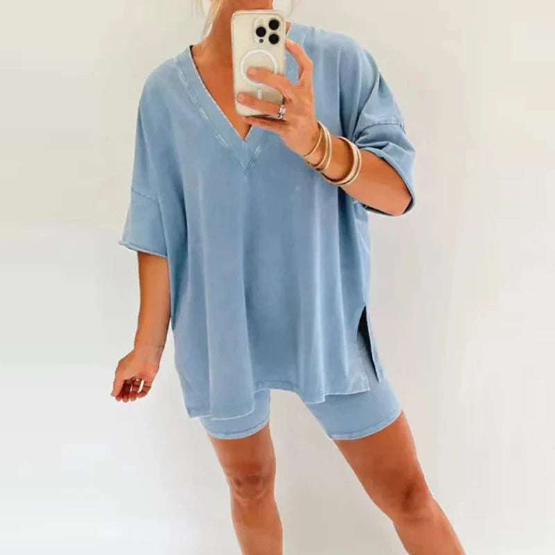 Polly - Conjuntos de dos piezas de moda sueltos para mujer