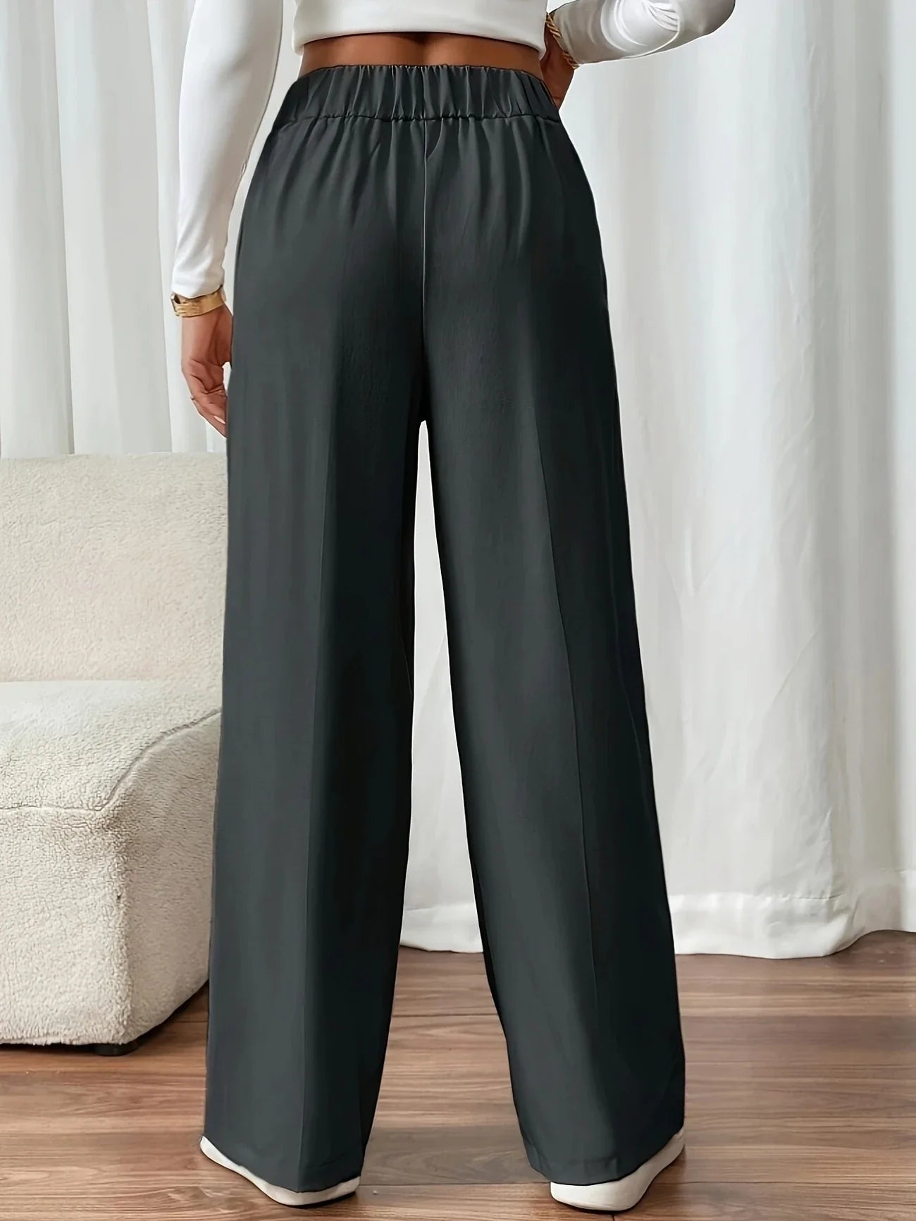 Arvilla - Elegantes pantalones rectos de estilo francés.