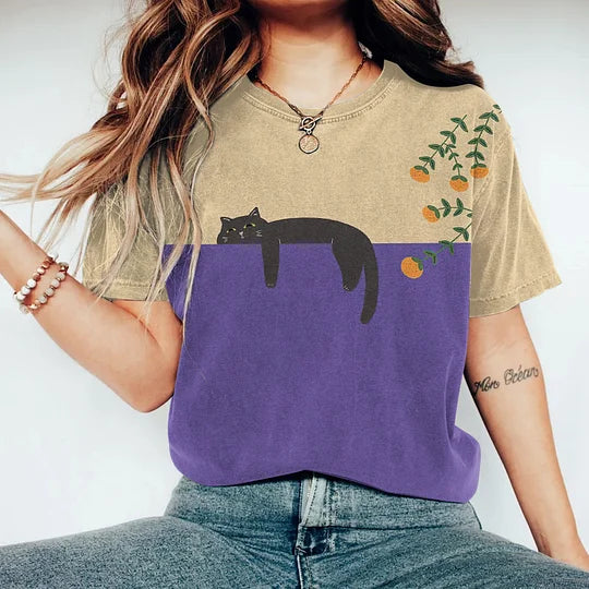 Vespera – Elegante camiseta bicolor