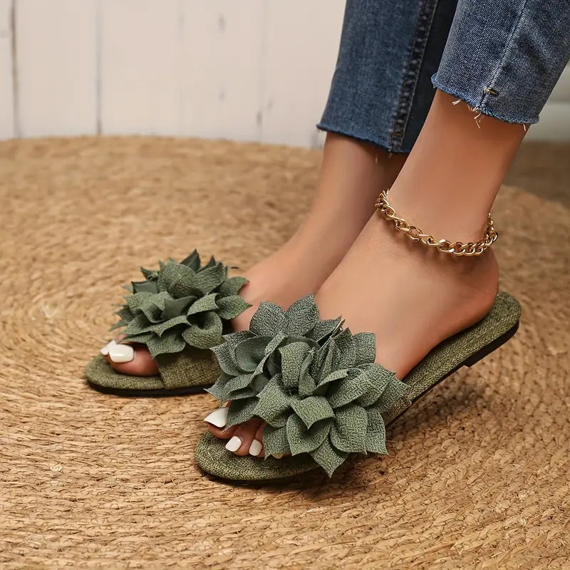 Ellen - Sandalias planas para mujer