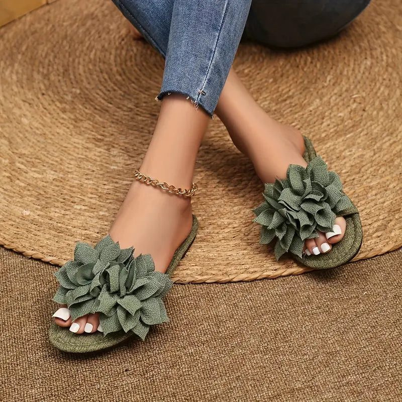 Ellen - Sandalias planas para mujer