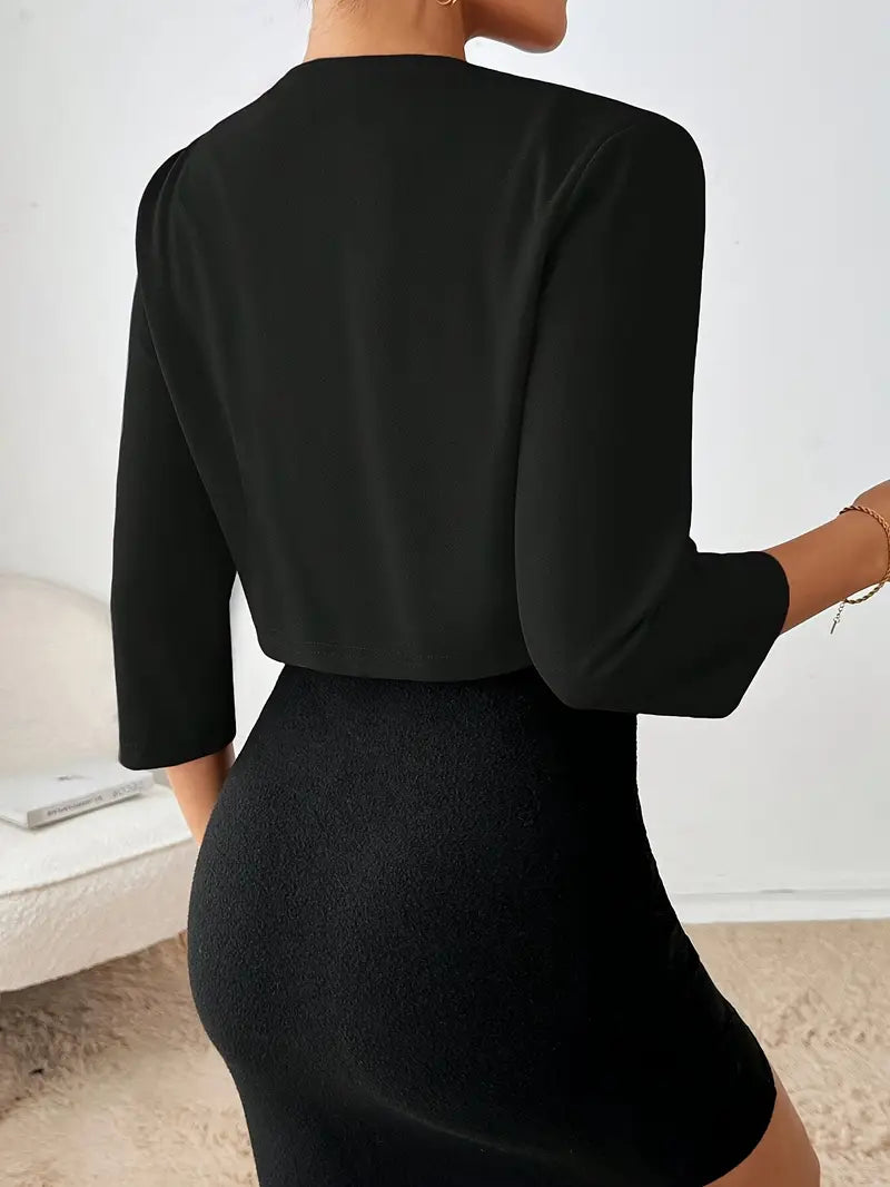 Amarantha – Chaqueta blazer corta y elegante