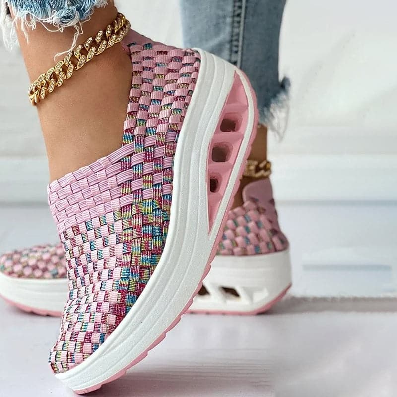 Sybil - Zapatillas sin cordones para mujer