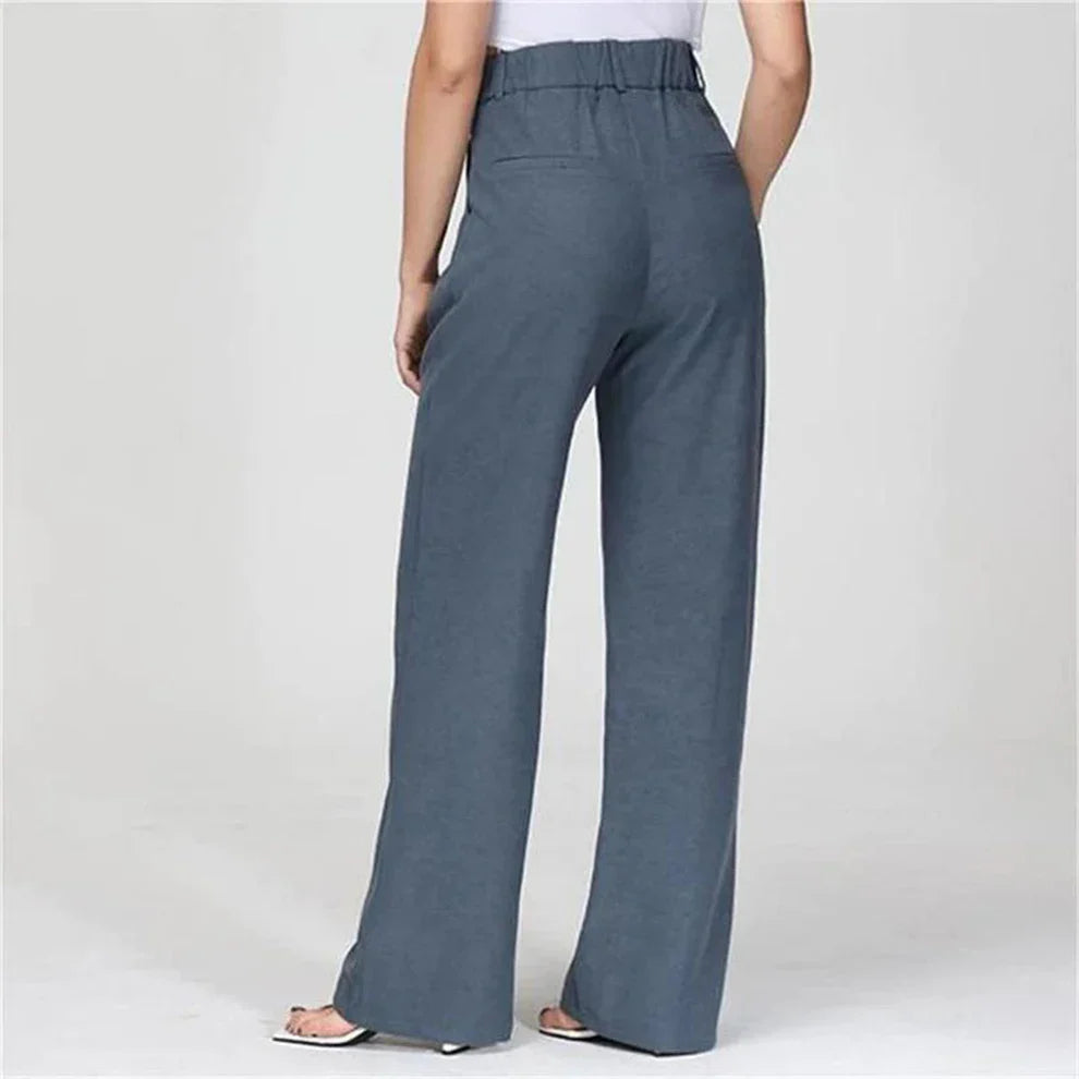 Anita - Pantalones de cintura alta para mujer