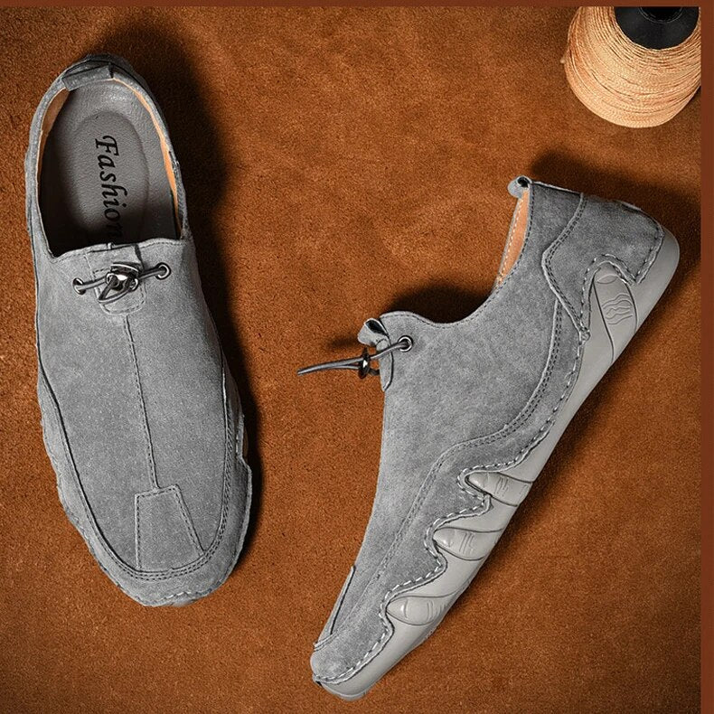 Mocasines ortopédicos de piel auténtica para hombre - Harmen