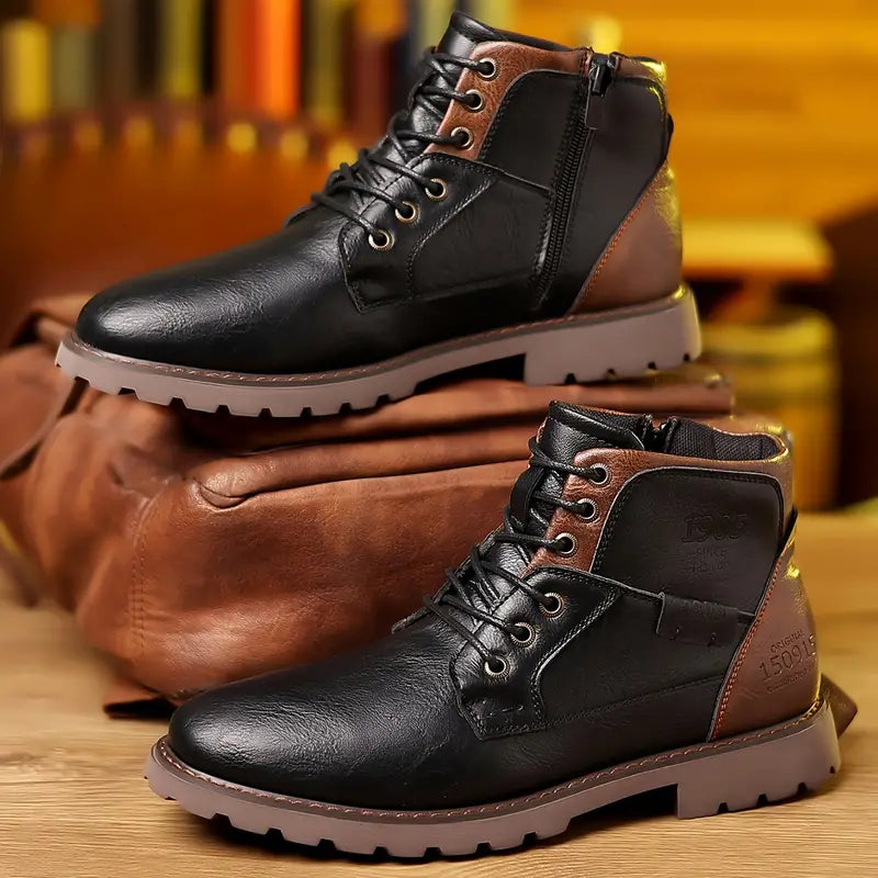 Botas de cuero con cremalleras - Kylo