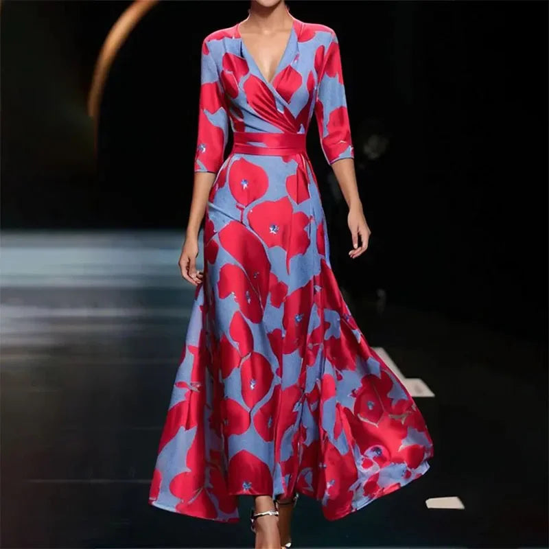 Matisse – Elegante vestido largo floral