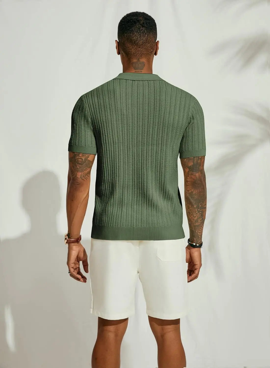 Elbert - Camisas de punto para hombre