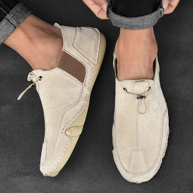 Mocasines ortopédicos de piel auténtica para hombre - Harmen