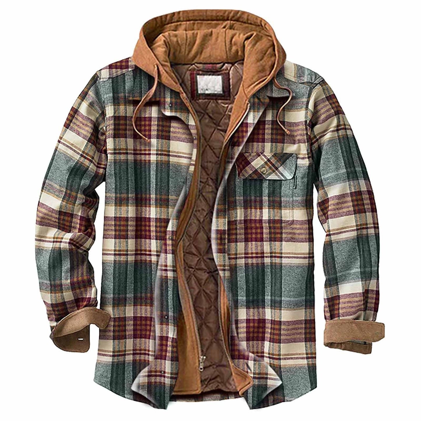 Artisan - Chaqueta con capucha para hombre