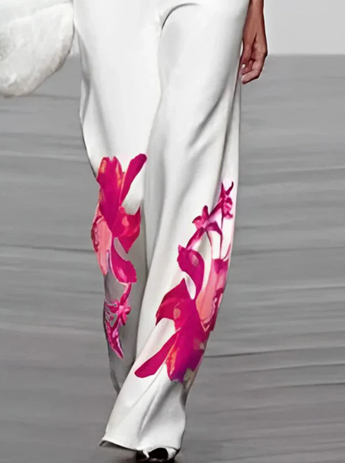 Mildred - Conjunto floral urbano para mujer