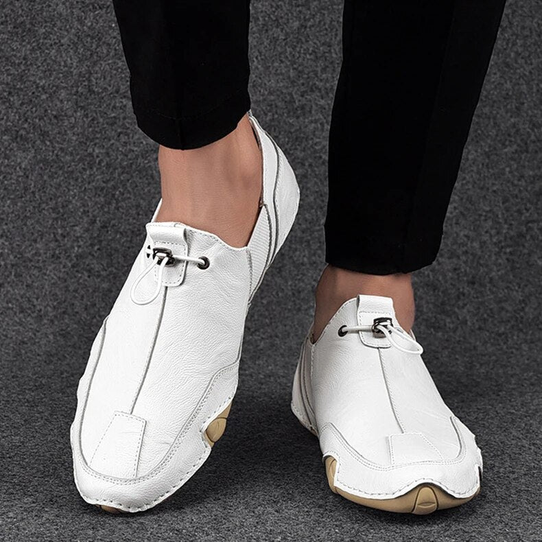 Mocasines ortopédicos de piel auténtica para hombre - Harmen