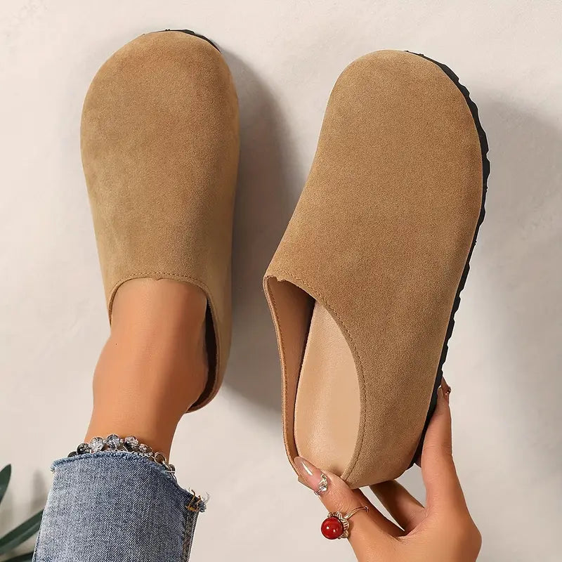 Adha - Bailarinas slip-on con puntera redonda