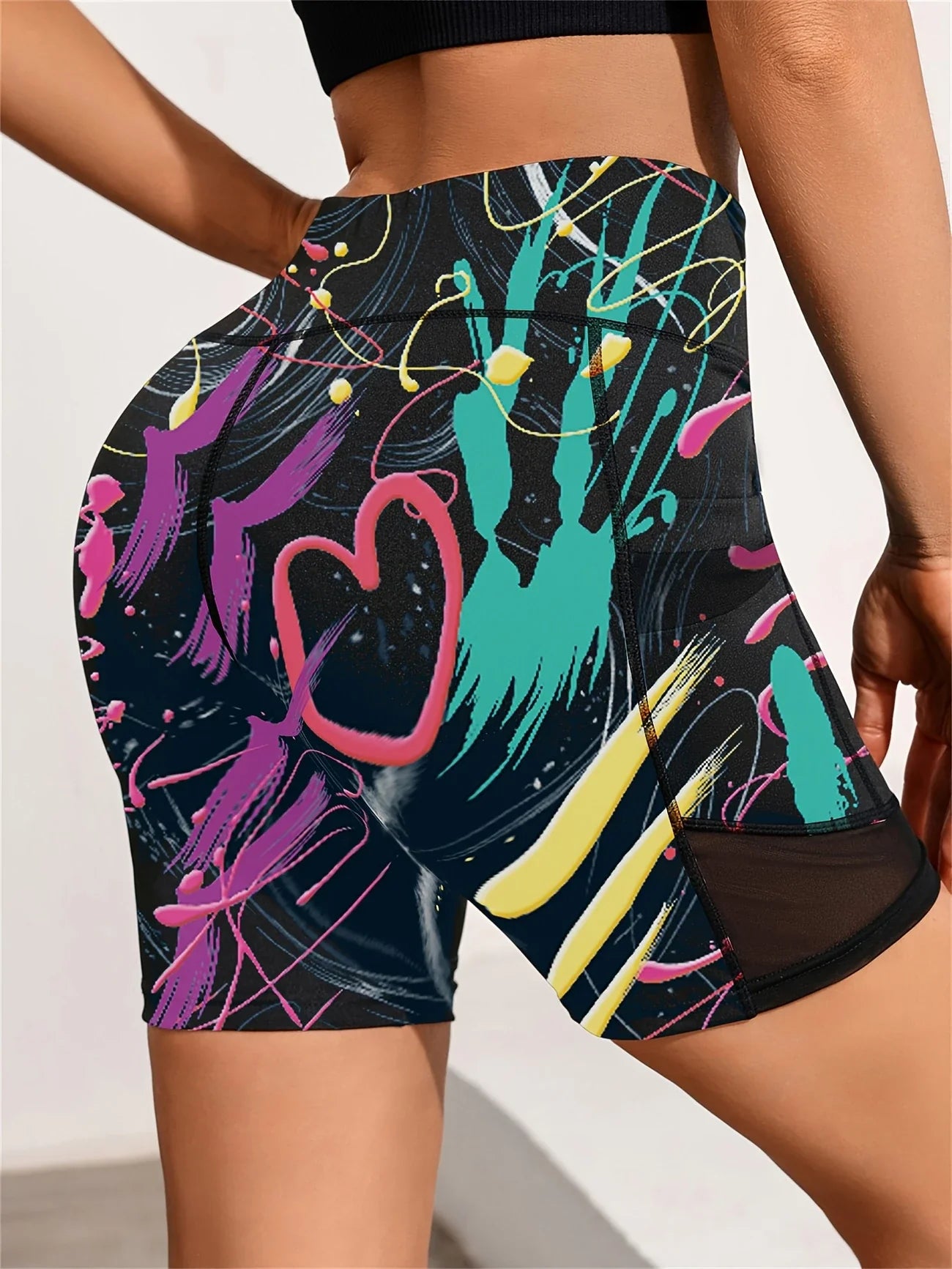Ayla - Pantalones cortos deportivos para mujer