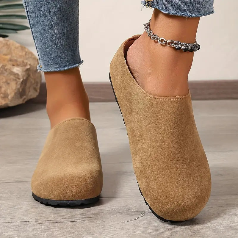 Adha - Bailarinas slip-on con puntera redonda