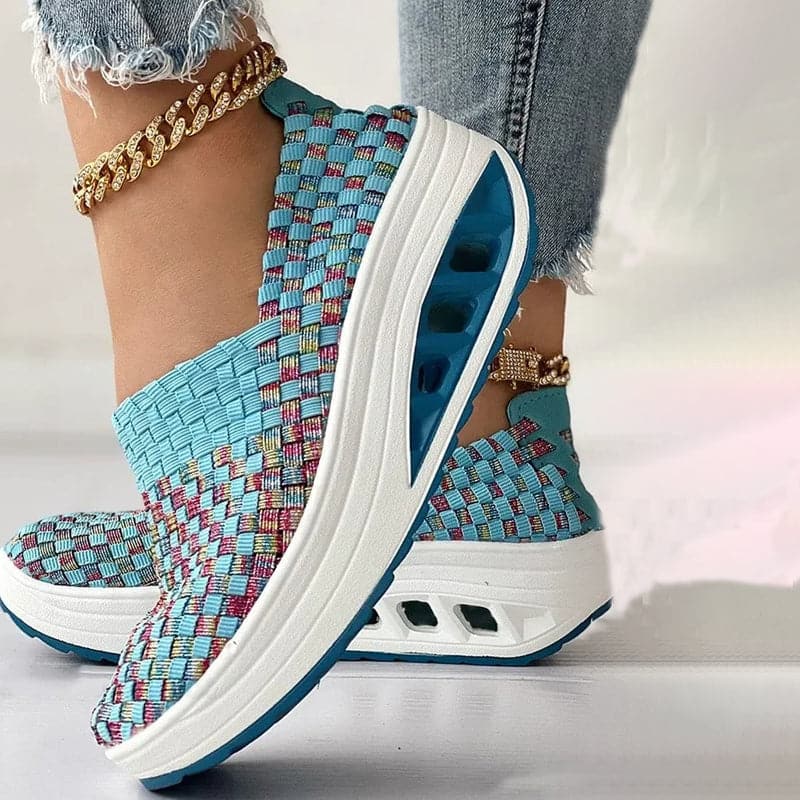 Sybil - Zapatillas sin cordones para mujer