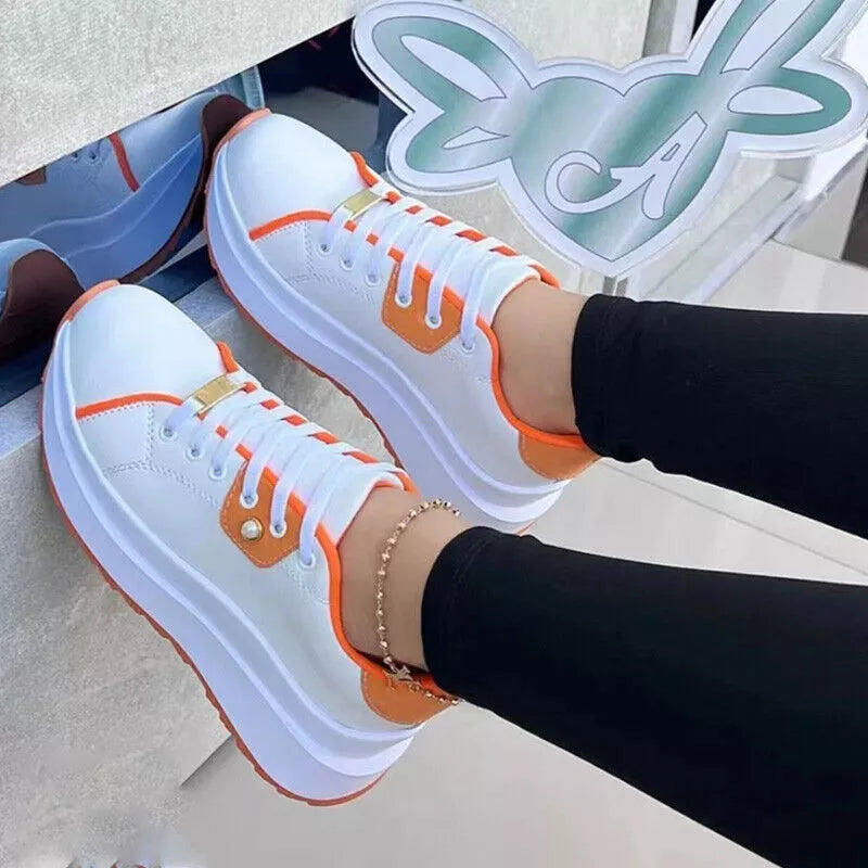 Maureen - Zapatillas de plataforma gruesas para mujer