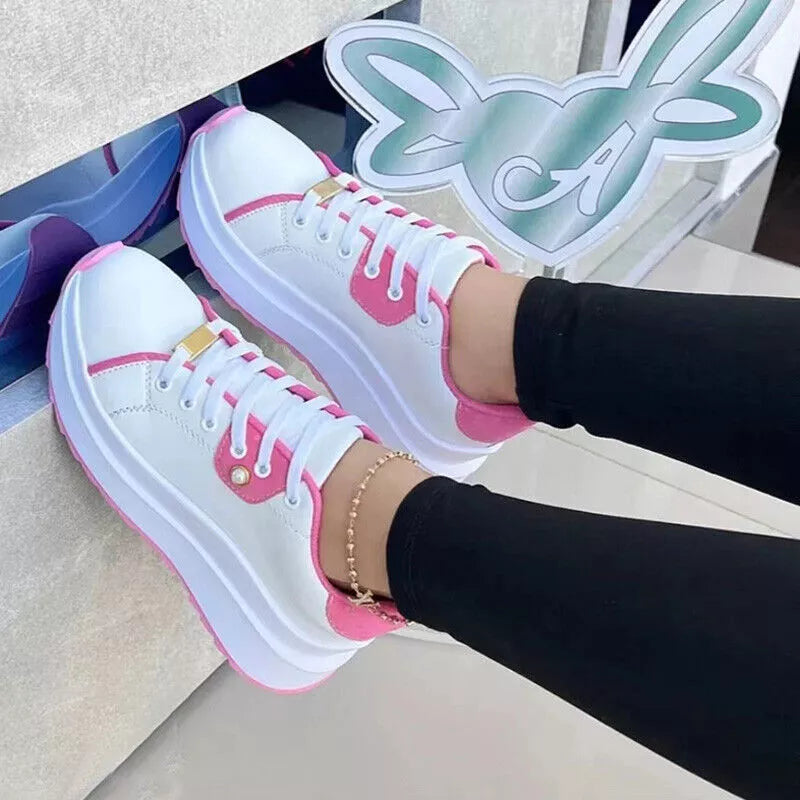 Maureen - Zapatillas de plataforma gruesas para mujer