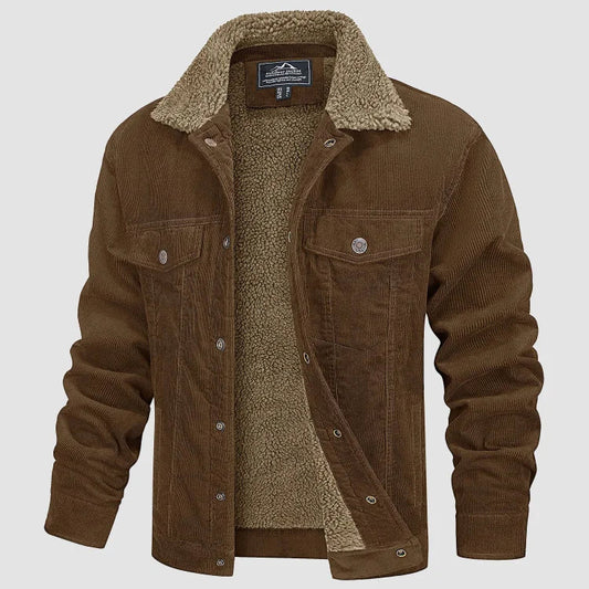 Levi - Chaqueta de pana de moda para hombre