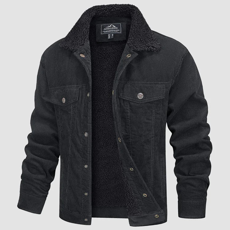 Levi - Chaqueta de pana de moda para hombre