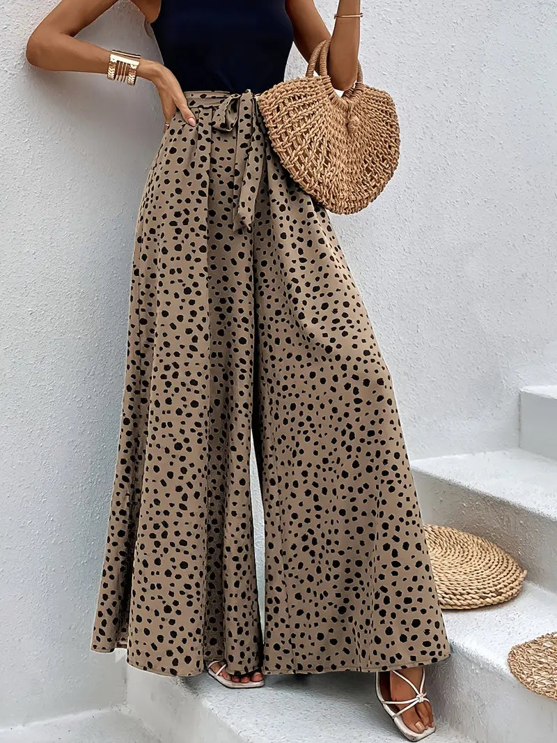 Ida - Pantalón ancho con cintura elástica