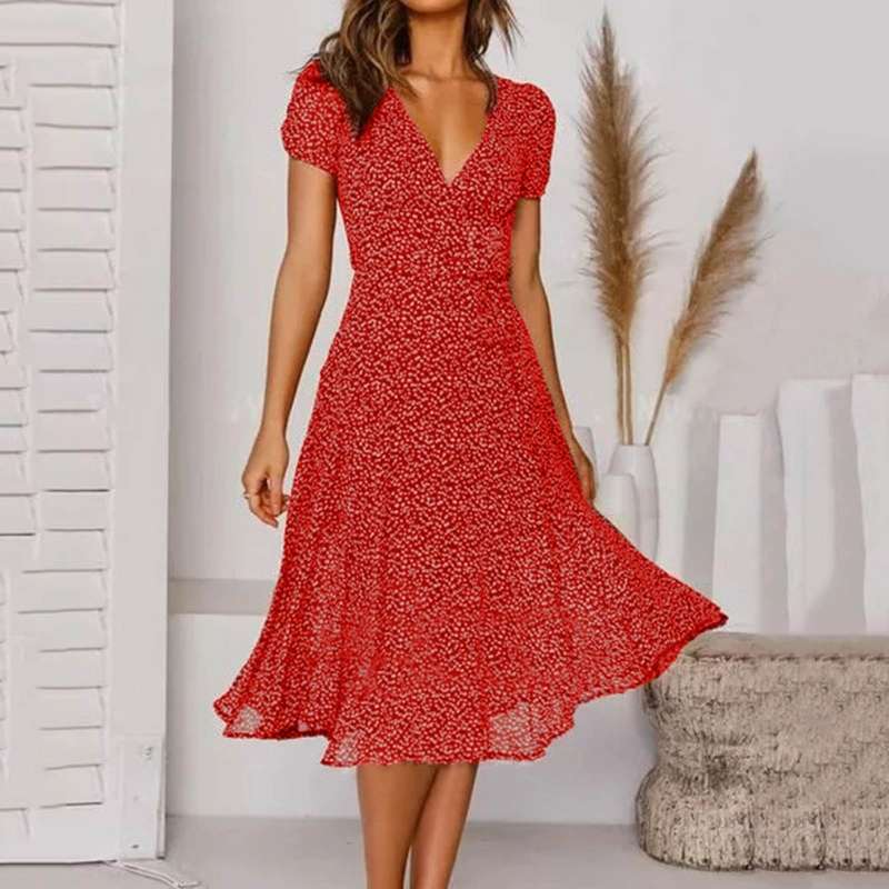 Joyce - Vestido midi para mujer