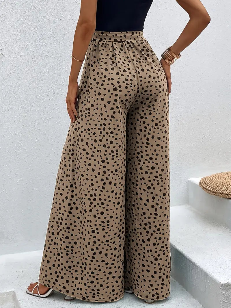 Ida - Pantalón ancho con cintura elástica