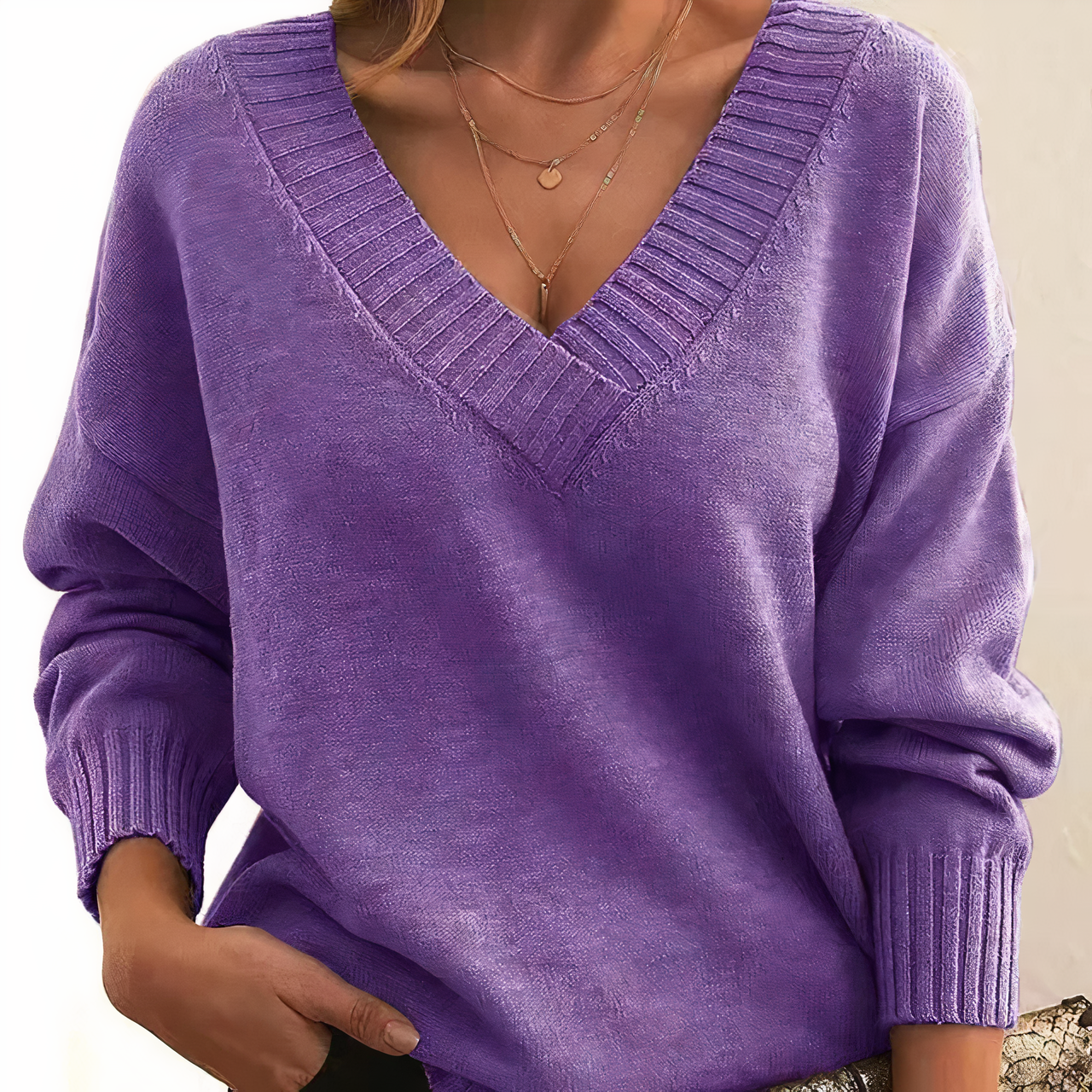 Elegante jersey de cachemira - Autunno