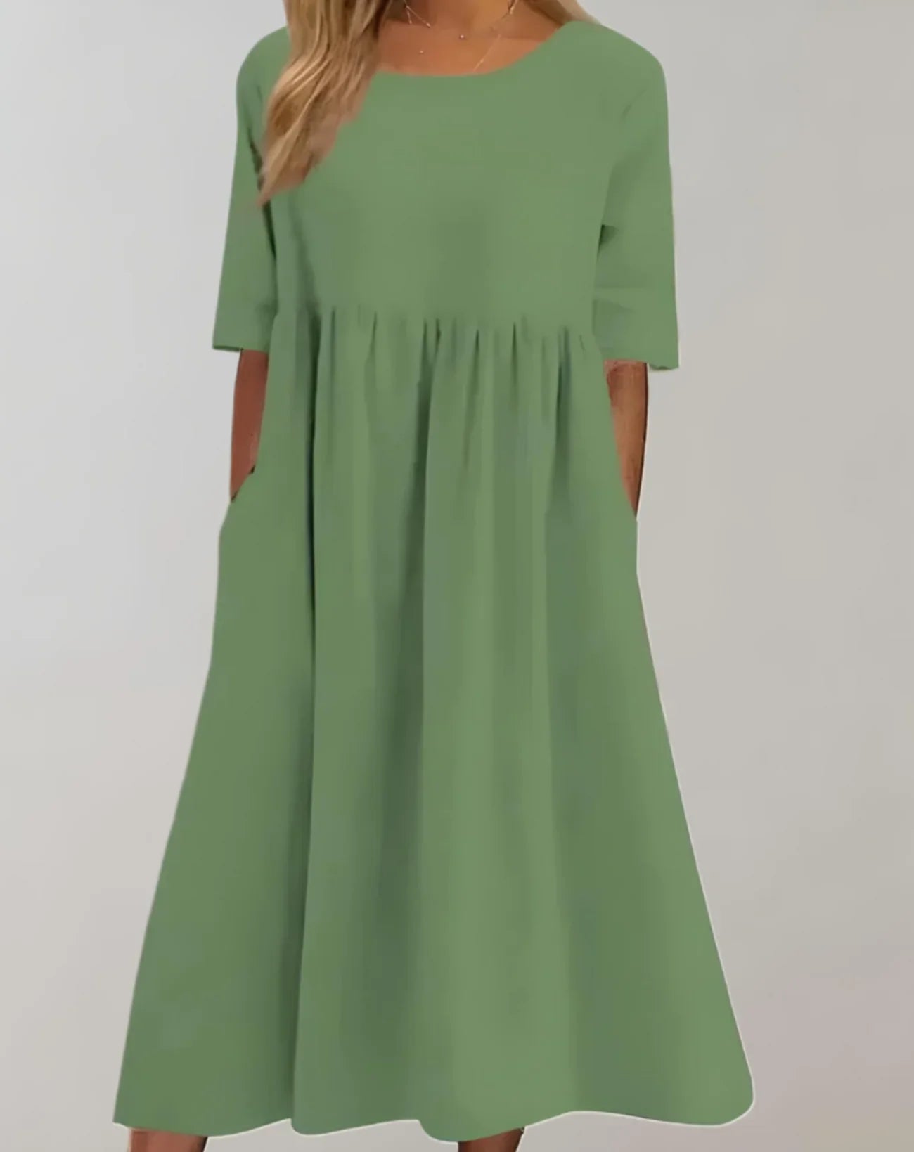 Brisa – Vestido holgado de algodón