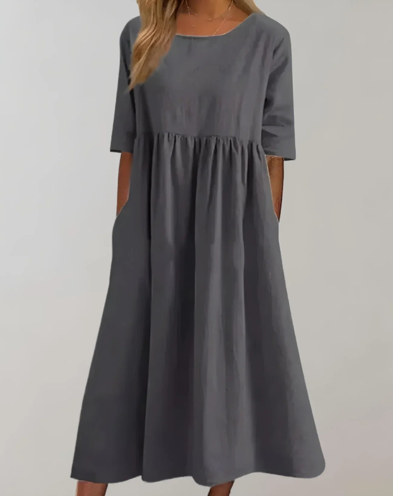 Brisa – Vestido holgado de algodón