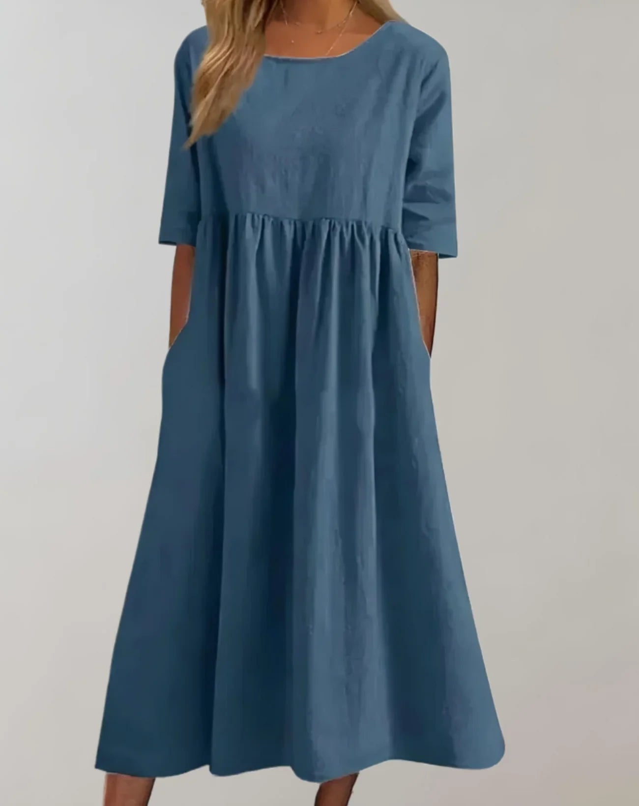 Brisa – Vestido holgado de algodón