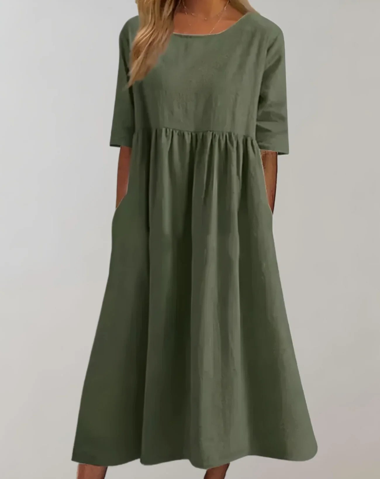 Brisa – Vestido holgado de algodón