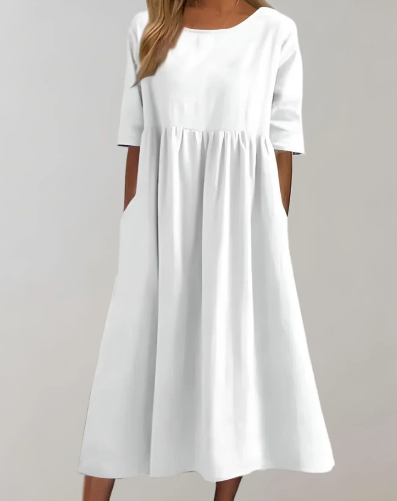 Brisa – Vestido holgado de algodón
