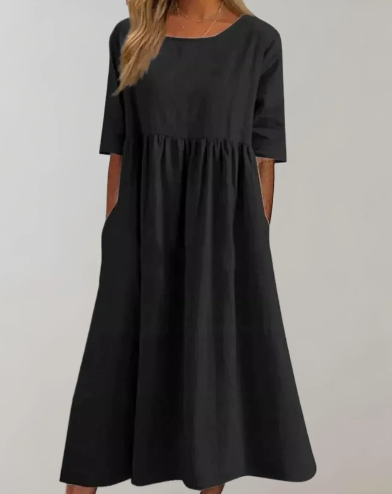 Brisa – Vestido holgado de algodón
