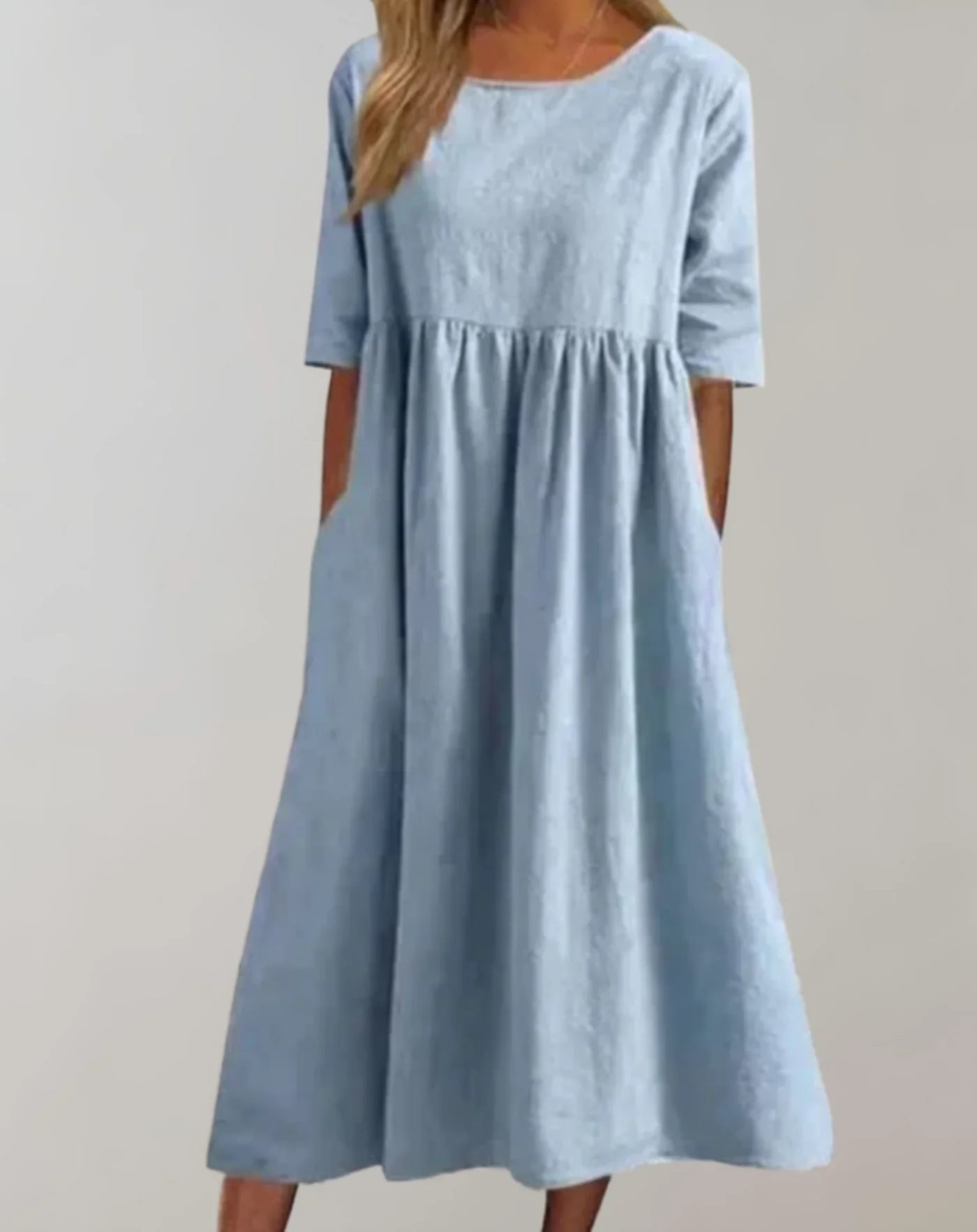 Brisa – Vestido holgado de algodón