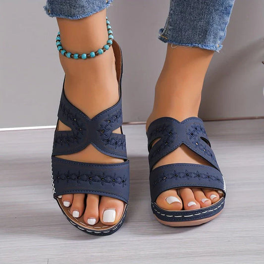 Elara - Cómodas sandalias ortopédicas con cuña
