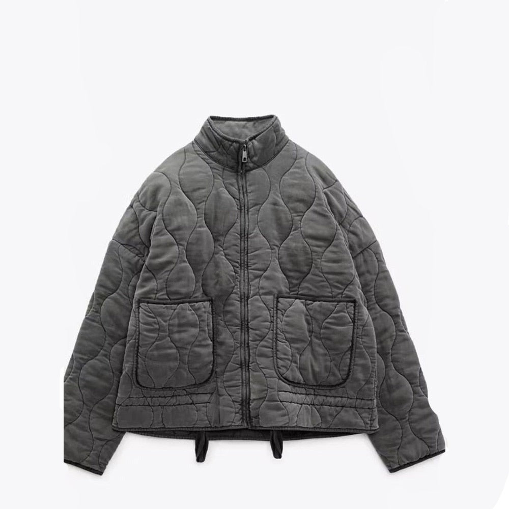 Chaqueta Guateada Mujer Invierno 2024