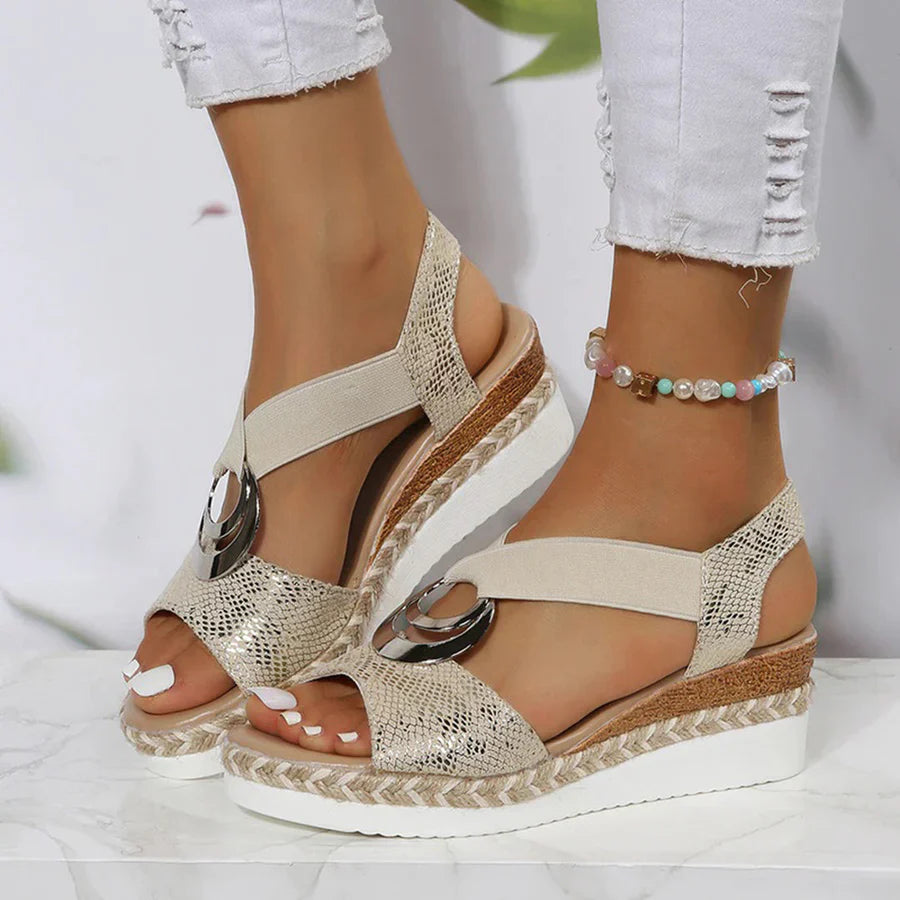 Viola - Cómodas sandalias ortopédicas con cuña
