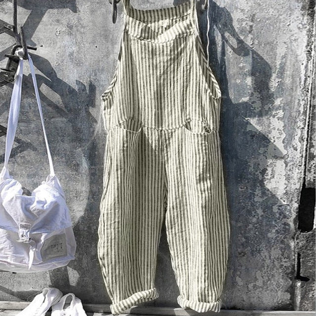 Philomena - Mono holgado a rayas con aire vintage