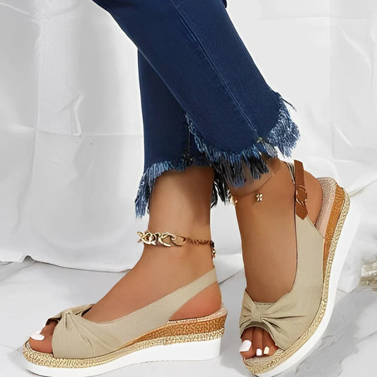 Marjolaine - Cómodas sandalias ortopédicas con cuña