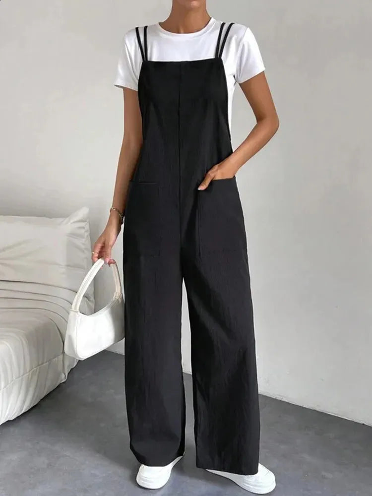 Glenda - Mono casual con hombros anchos