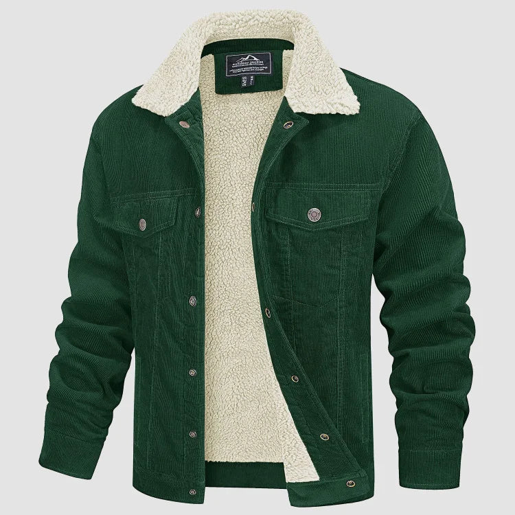 Levi - Chaqueta de pana de moda para hombre