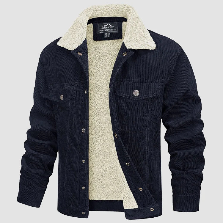 Levi - Chaqueta de pana de moda para hombre
