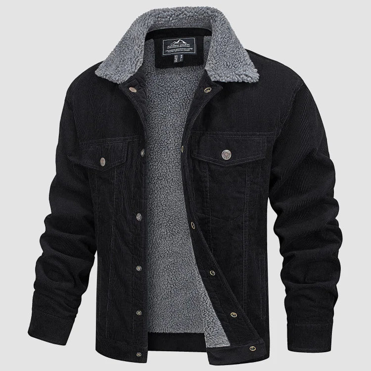 Levi - Chaqueta de pana de moda para hombre